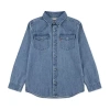 Levi 's Big Kid Boys Long Sleeve Regular Fit Button-down Shirt In Blue