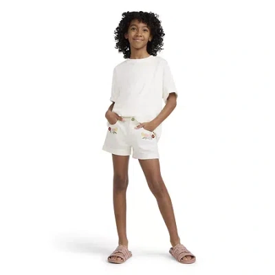 Levi 's Big Kid Girls Denim Short In White