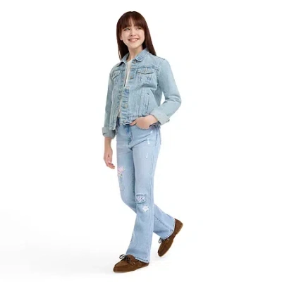 Levi 's Big Kid Girls Ripped Big Kids 726 Regular Fit Jean In Blue