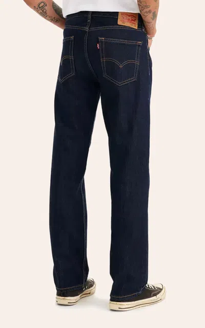 Levi 's Men's 505 Dark Wash Regular Fit Jeans In Blue