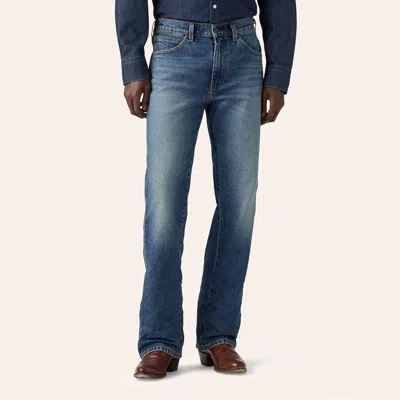 Levi 's Men's 507 Western Medium Wash Slim Fit Bootcut Jeans In Blue