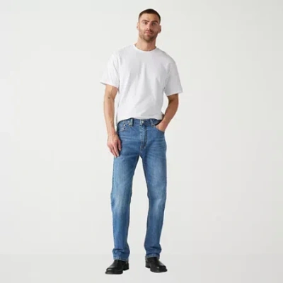 Levi 's Mens 505 Regular Fit Straight Leg Jean In Blue
