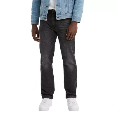 Levi 's Mens 505 Regular Fit Straight Leg Jean In Gray
