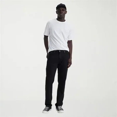 Levi 's Mens Athletic Fit Flat Front Pant In Black