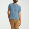 Levi 's Mens Classic Crew Neck Short Sleeve Pocket T-shirt In Blue