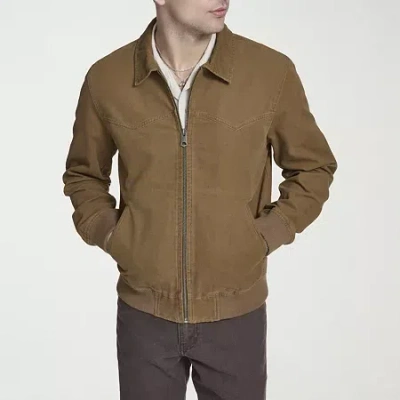Levi 's Mens Cotton Canvas Bomber Jacket In Brown
