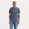 Levi 's Mens Crew Neck Short Sleeve Graphic T-shirt In Blue