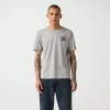 Levi 's Mens Crew Neck Short Sleeve Graphic T-shirt In Gray