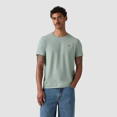 Levi 's Mens Crew Neck Short Sleeve T-shirt In Gray
