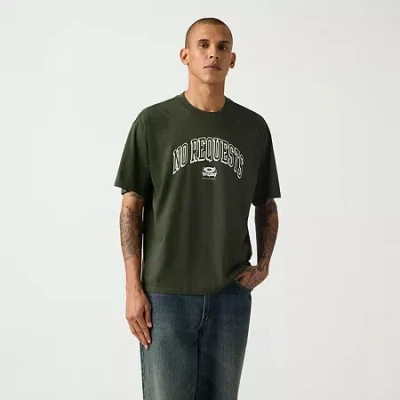 Levi 's Mens Crew Neck Short Sleeve T-shirt In Green