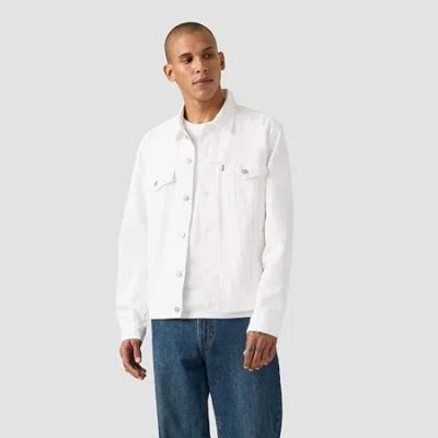 Levi 's Mens Denim Midweight Jacket In White
