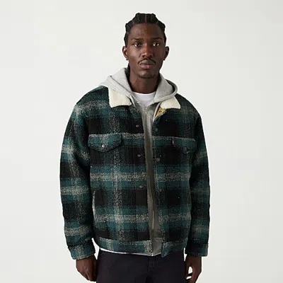 Levi 's Mens Denim Trucker Jacket In Gray