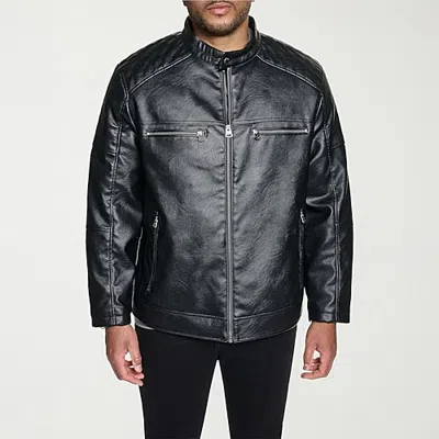 Levi 's Mens Faux Leather Midweight Jacket In Multi