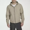 Levi 's Mens Hooded Lightweight Bomber Jacket In Gray