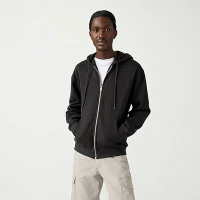Levi 's Mens Long Sleeve Zipper Hoodie In Black