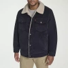 Levi 's Mens Midweight Big And Tall Trucker Jacket In Blue