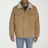 Levi 's Mens Midweight Big And Tall Trucker Jacket In Sand