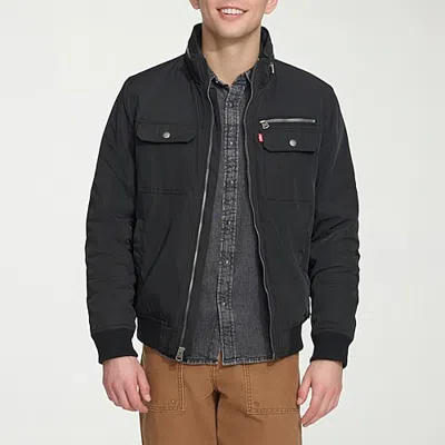 Levi 's Mens Midweight Bomber Jacket In Black
