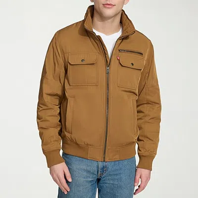 Levi 's Mens Midweight Bomber Jacket In Brown