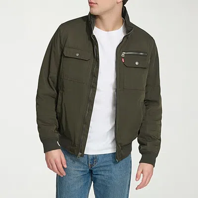 Levi 's Mens Midweight Bomber Jacket In Green