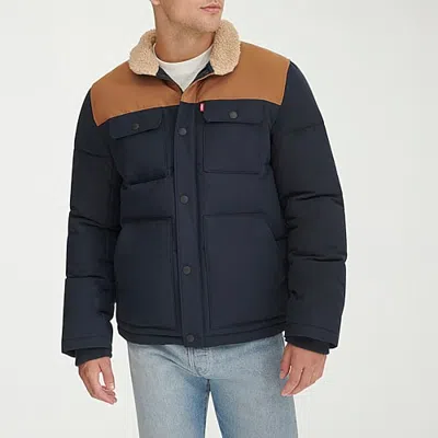 Levi 's Mens Midweight Jacket In Blue