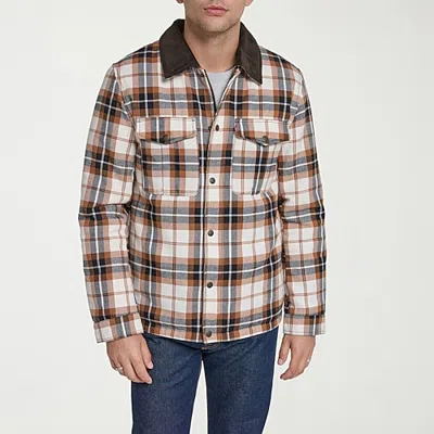 Levi 's Mens Midweight Shirt Jacket In Black