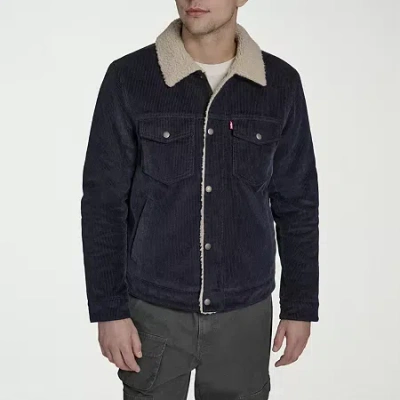 Levi 's Mens Midweight Utility Jacket In Blue