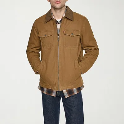 Levi 's Mens Midweight Utility Jacket In Brown