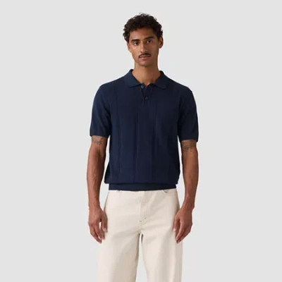 Levi 's Mens Regular Fit Short Sleeve Polo Shirt In Blue