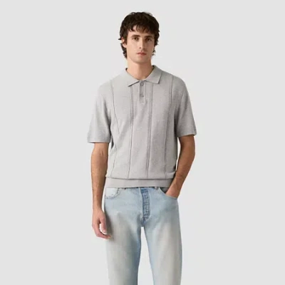 Levi 's Mens Regular Fit Short Sleeve Polo Shirt In Gray
