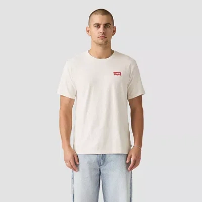 Levi 's Mens Short Sleeve Relaxed Fit T-shirt In White