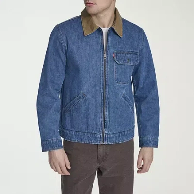 Levi 's Mens Utility Work Jacket In Blue