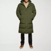 Levi 's Mens Water Resistant Heavyweight Parka In Green