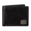 Levi 's Passcase With Bill Divider Mens Wallet In Black