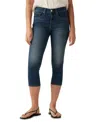 Levi's 311 Shaping Skinny Mid Rise Capri Pants In Zealous Blue
