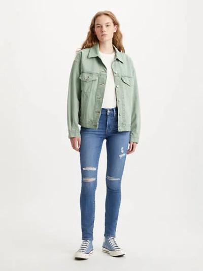 Levi's 311 Shaping Skinny Women's Jeans 30x28 In Lapis Holiday