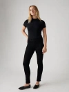 Levi's Trendy Plus Size Shaping Skinny Capri Jeans In Soft Black