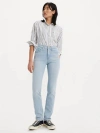Levi's 312 Shaping Slim Women's Jeans 27x32 In Slate Freeze