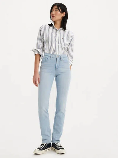 Levi's 312 Shaping Slim Women's Jeans 27x32 In Slate Freeze