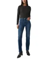 Levi's 314 Shaping Slimming Straight Leg Mid Rise Jeans In Alternate Reality