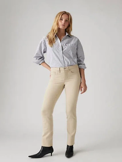 Levi's 314 Shaping Straight Women's Jeans 33x32 In Safari