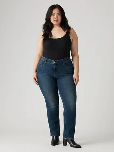 Levi's 314 Shaping Straight Jeans In Zealous Blue