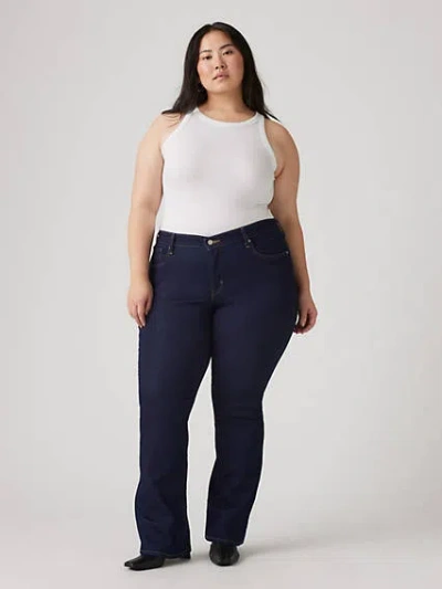 Levi's 315 Shaping Bootcut Women's Jeans (plus Size) 22m In Darkest Sky