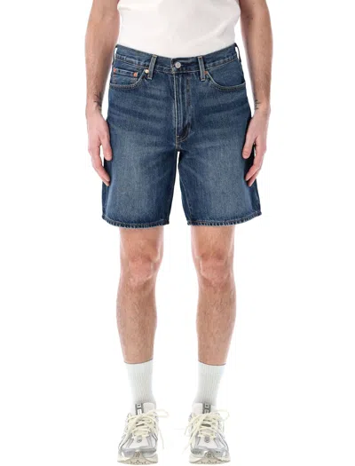 Levi's 468 Stay Loose Shorts In Blue