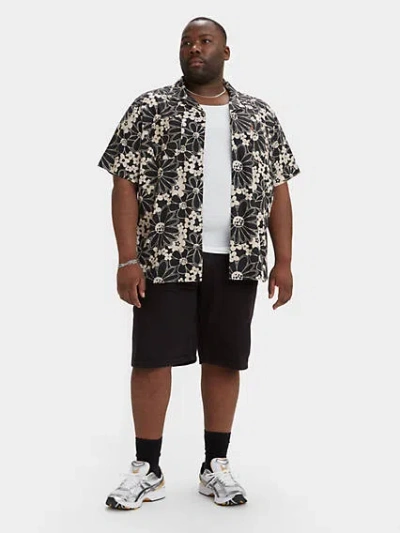 Levi's 469 Loose 12.5" Men's Shorts (big & Tall) 60 In Black