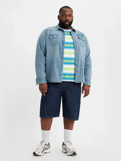 Levi's 469 Loose 12.5" Men's Shorts (big & Tall) 60 In Lazy Short