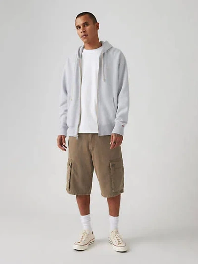 Levi's 478 Baggy Cargo Shorts In Rain Drum Drop