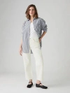 Levi's 501 Straight-leg Jeans In White