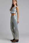 Levi's 501 ‘90s Ankle Jean In Smooth Operator, Women's At Urban Outfitters In Metallic