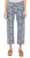 Levi's 501 90s Ankle Jeans Ophelia Floral In Ophelia Floral